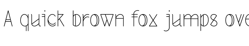 Preview of LS LightAlt font