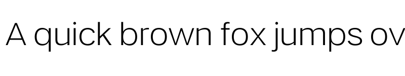 Preview of LT Amber Extended Light font