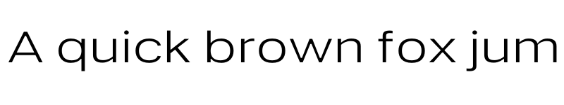 Preview of LT Amber Wide Extra-expanded Regular font