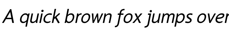 Preview of LT Asus Italic font