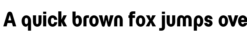 Preview of LT Bump Condensed Extra Bold font