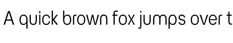 Preview of LT Bump Condensed Light font