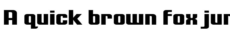 Preview of LT Energy Wide Bold font