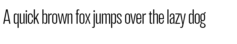 Preview of LT Eyesight Thin Condensed font