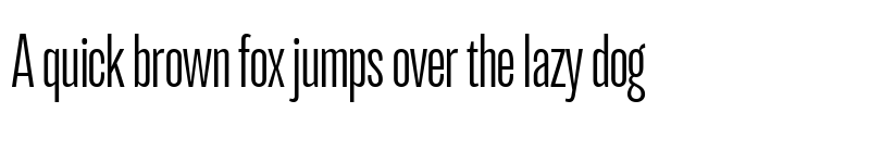 Preview of LT Eyesight Thin Extra Condensed font