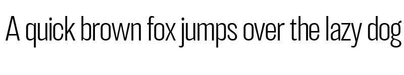 Preview of LT Eyesight Thin Semi Condensed font