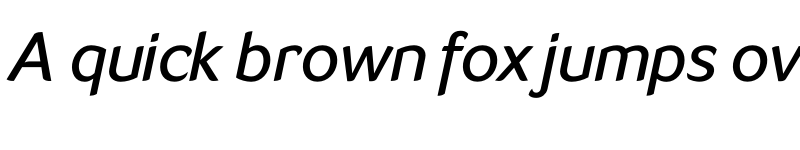 Preview of LT Flode Neue Medium Italic font