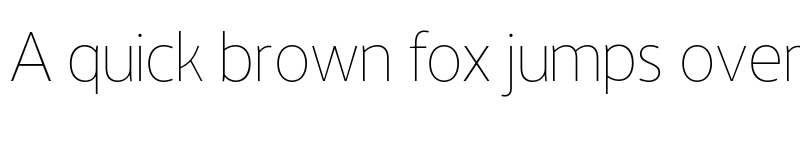 Preview of LT Hoop Thin font