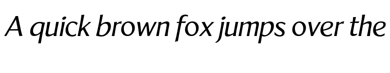 Preview of LT Marathon Italic font