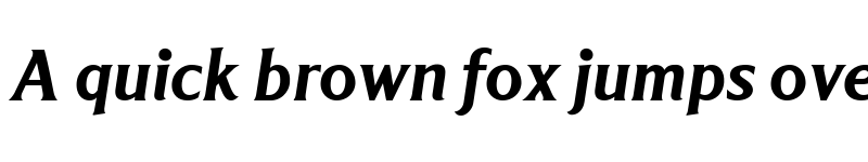 Preview of LT Museum Bold Italic font