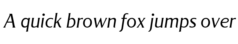 Preview of LT Museum Light Italic font