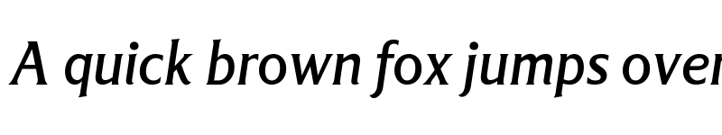 Preview of LT Museum Medium Italic font