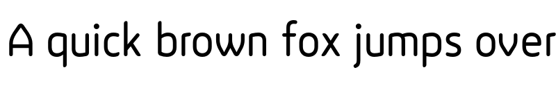 Preview of LT Reponse Rounded Two Regular font