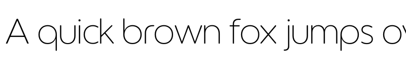 Preview of LT Saeada Thin font