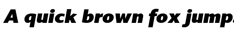 Preview of LT Streak Black Italic font