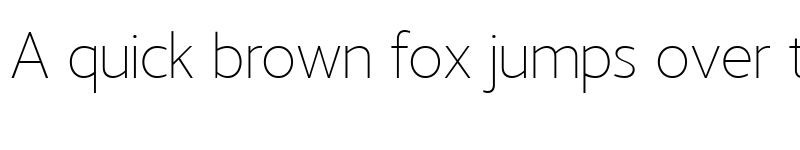 Preview of LT Streak Extra Light font