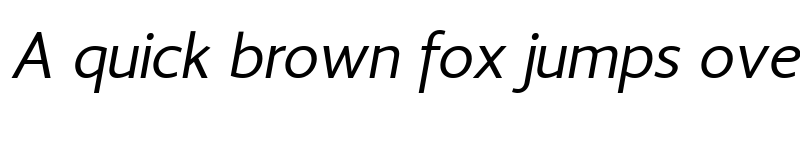 Preview of LT Streak News Italic font