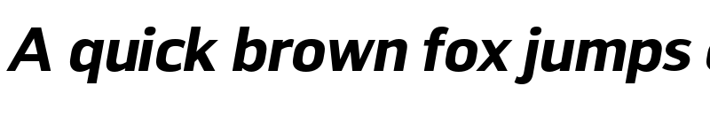 Preview of LT Streetway Neue Bold Italic font