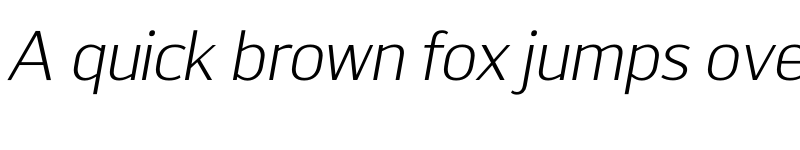 Preview of LT Streetway Neue Light Italic font