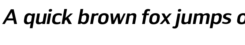 Preview of LT Streetway Neue Semi Bold Italic font