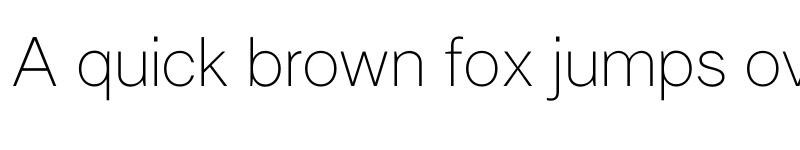 Preview of LT Superior Thin font