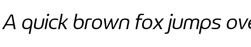 Preview of LT Wave Light Italic font