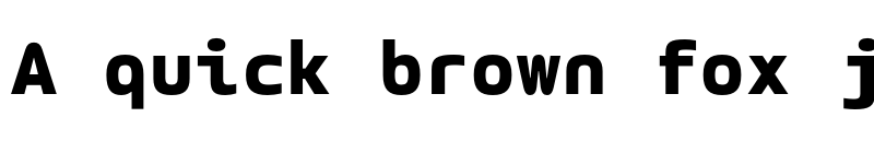 Preview of LT Wave Mono Black font