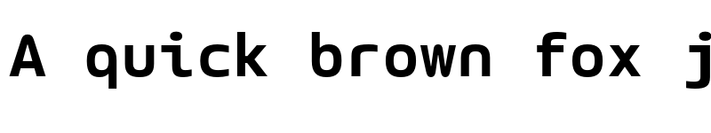 Preview of LT Wave Mono Bold font