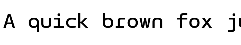 Preview of LT Wave Mono Regular font