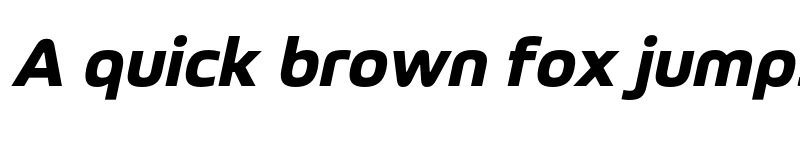 Preview of LT Wave Text Black Italic font