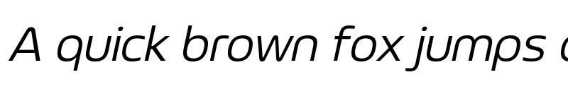 Preview of LT Wave Text Light Italic font