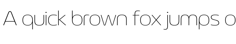 Preview of LT Wave Thin font