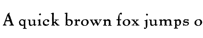 Preview of LTC Pabst Oldstyle Regular font