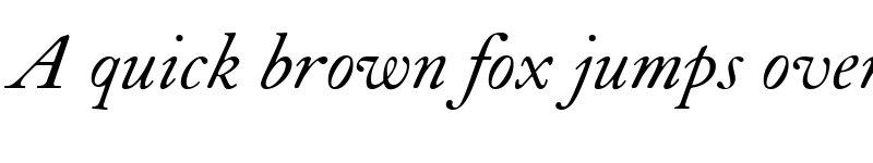 Preview of LTCCaslonLong-Italic ? font