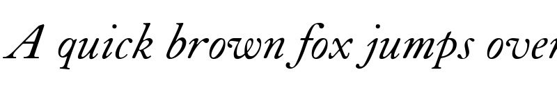 Preview of LTCCaslonPro-Italic ? font