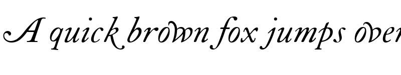 Preview of LTCCaslonSwash ? font