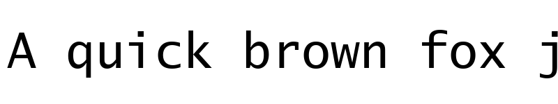 Preview of Lucida Sans Typewriter Regular font