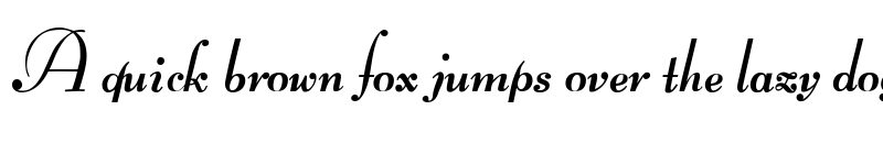Preview of Lucien Schoenschriftv CAT Regular font