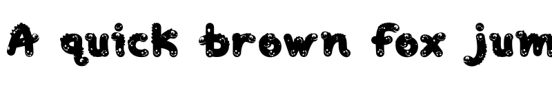 Preview of Lucky Dino Regular font