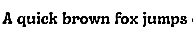 Preview of Luckybones Bold font