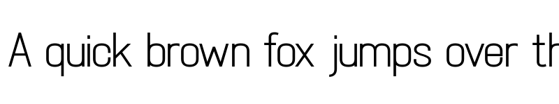 Preview of Lucotecia Extra Light font