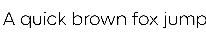 Preview of Lufga Light font