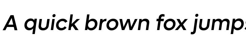 Preview of Lufga Medium Italic font