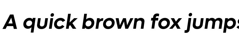 Preview of Lufga SemiBold Italic font