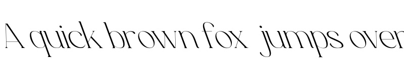 Preview of Luimp Light Oblique font