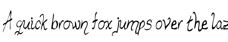 Preview of Luismi Murder Regular font