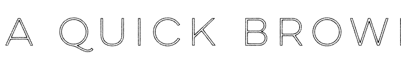 Preview of Lulo Outline font