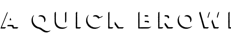 Preview of Lulo Three Bold font