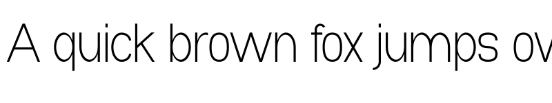 Preview of Lulusma Thin font