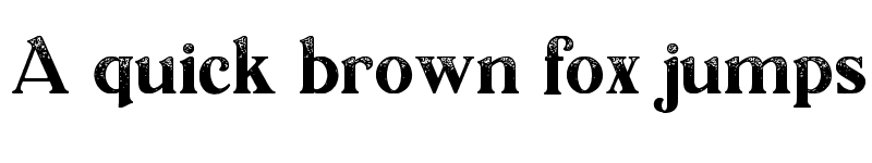Preview of LumieraRough Regular font